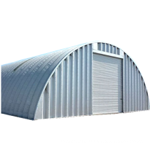 ASQP SHAPE PREFAB Casas Quonset Metal telhado Arco de aço garagem quonset Hut kits
